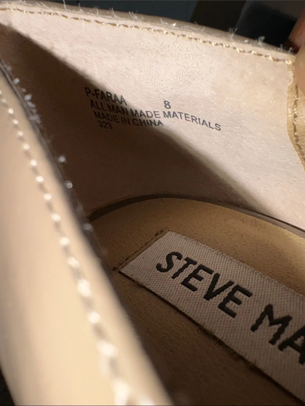 Steve Madden Peep-Toe Platform Pumps size 8